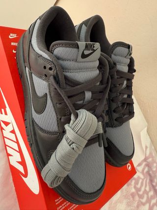 Zapatillas Nike Dunk Low Negro Gris