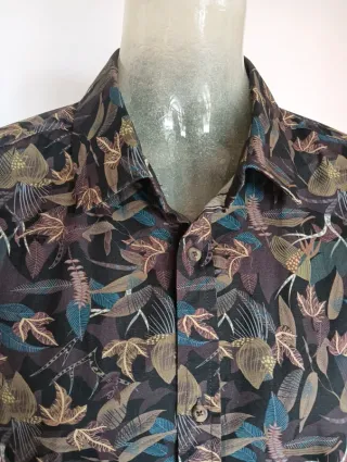 Camicia fantasia Bread & Buttons tg. XL