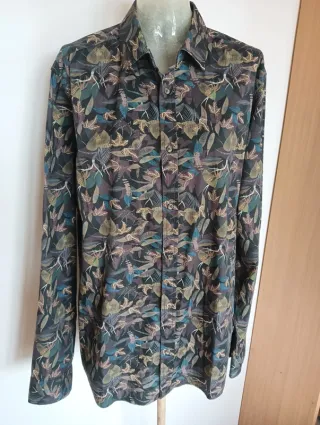 Camicia fantasia Bread & Buttons tg. XL