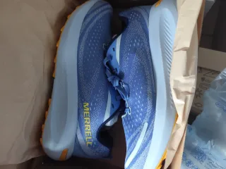 Zapatillas Merrell Morphlite Mujer Azul Naranja