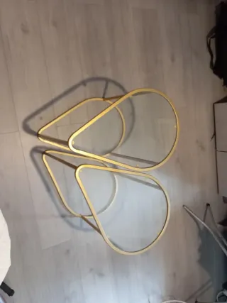 Tavolini dorati Maison Du Monde