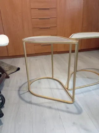 Tavolini dorati Maison Du Monde