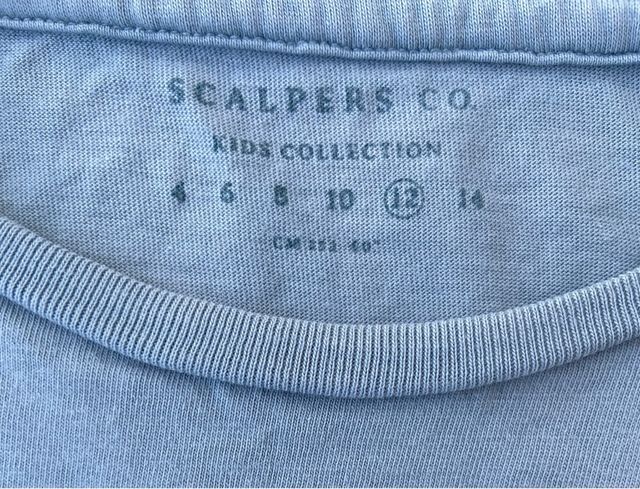 Camiseta Scalpers niña calavera glitter