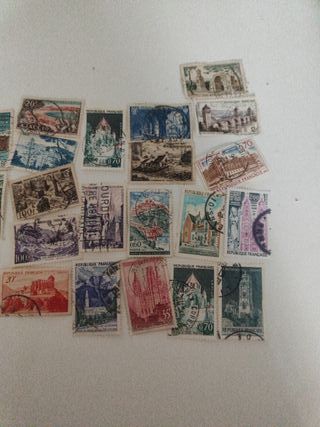 Sellos Tachados  27 Francia 1930-60  Ciudades