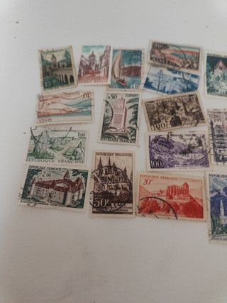 Sellos Tachados  27 Francia 1930-60  Ciudades