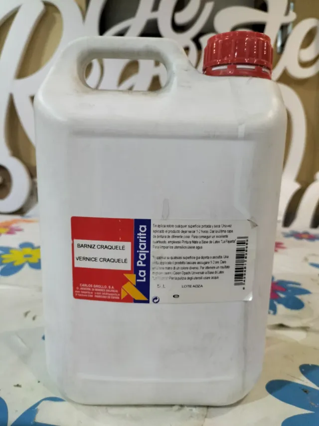 Barniz Craquelé La Pajarita 5L