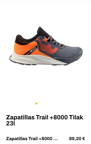 Zapatillas Trail +8000 Tilak Talla 41