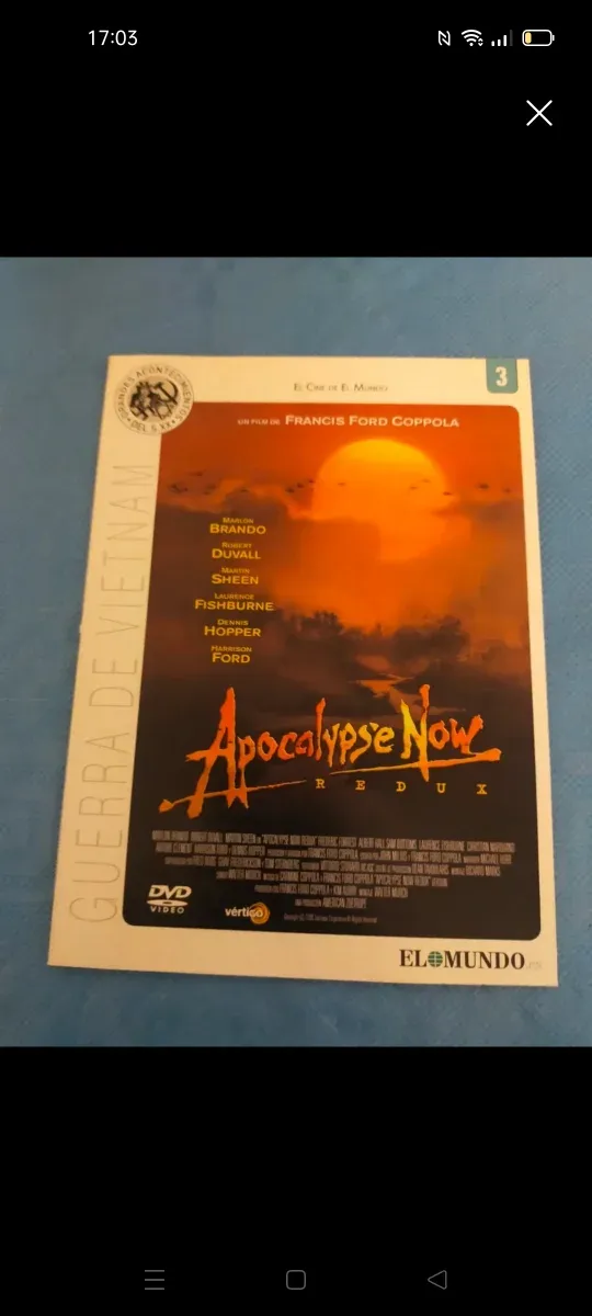 DVD Apocalypse Now Redux Francis Ford Coppola