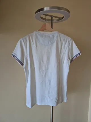 Polo blanco Massimo Dutti

