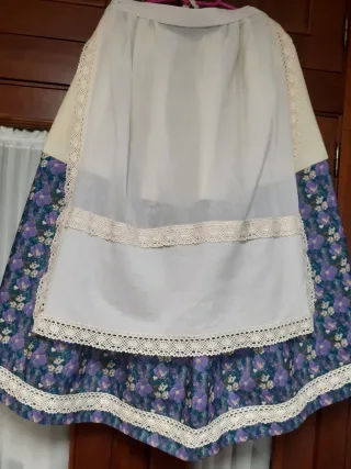 Zagalejo huertana con encaje