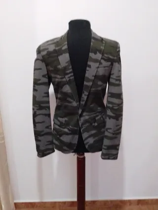 Chaqueta americana camuflaje T:38