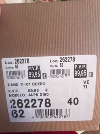 Zapatos de tacón ALPE marrones