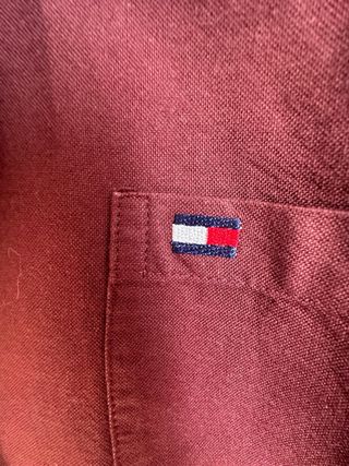 Camisa Tommy Hilfiger Mujer Granate