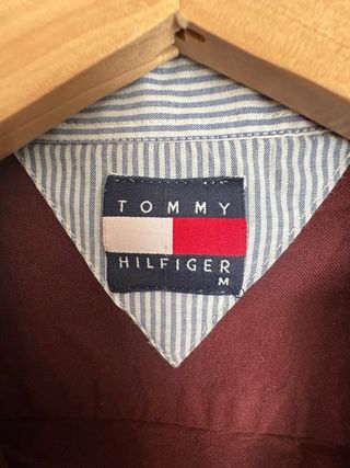 Camisa Tommy Hilfiger Mujer Granate