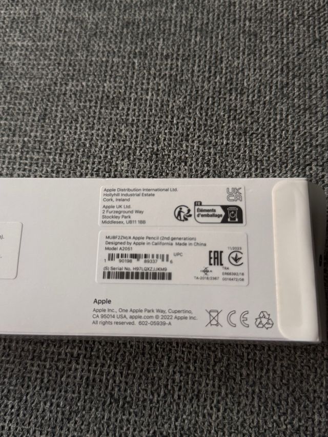 Apple Pencil 2ª Gen - Nuevo