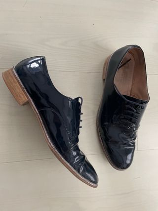 Zapatos charol Hobby negros