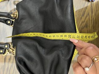 Borsa vera pelle nera