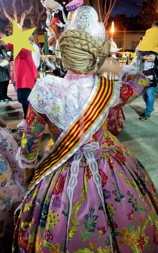 Traje de Fallera niña de 8-10 años