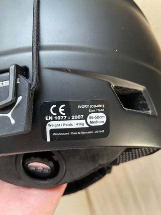 Casco de esquí Cebe Ivory para niño