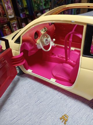 Coche Barbie Convertible Amarillo