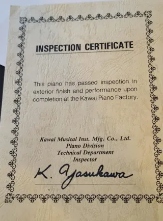 Piano Vertical KAWAI CX 4S NEP