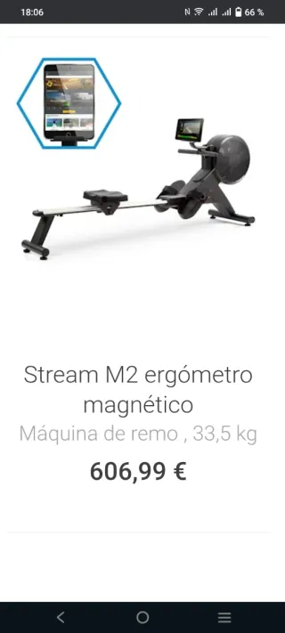 Remo magnético Capital Sports M2