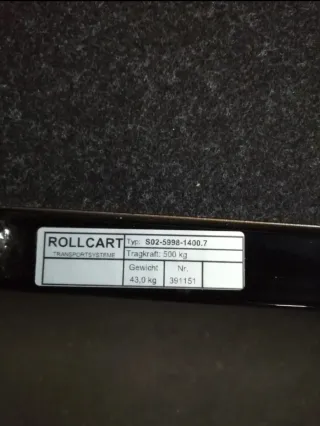 Carretilla industrial nueva