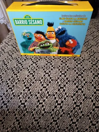 Maletín DVD Barrio Sésamo 12 Películas