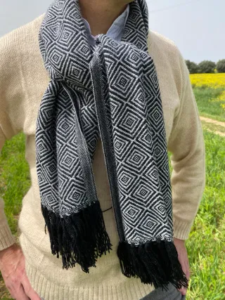 Bufanda de 100% alpaca