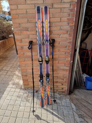 Esquís GPO Jet Carver + Funda Salomon