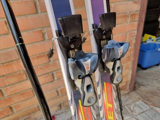 Esquís GPO Jet Carver + Funda Salomon