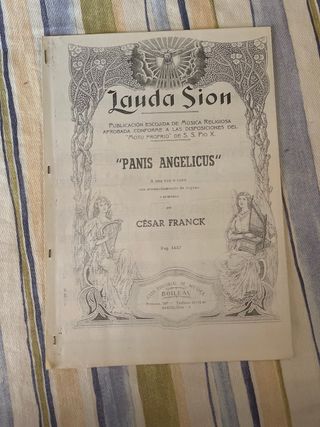 Partituras Ave Maria y otras