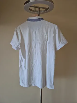 Polo Massimo Dutti Blanco