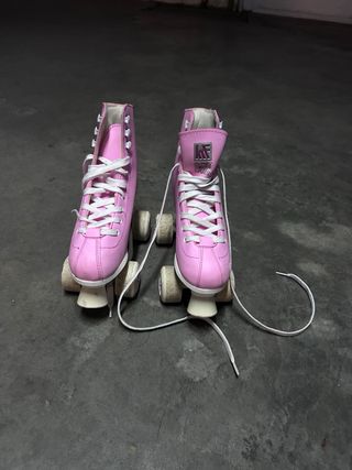 Patines rosas 4 ruedas