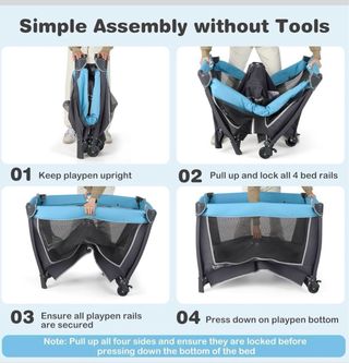 Centro de Juego y Cuidado Baby Joy 5 en 1- corral