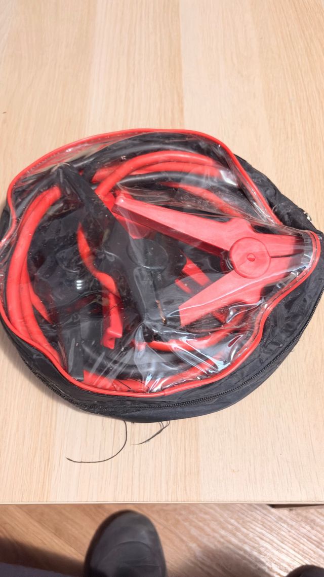 Pinzas para arrancar coche