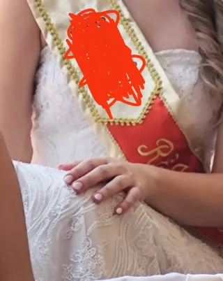 Vestido de Novia/Fiesta Blanco Encaje y pedreria
