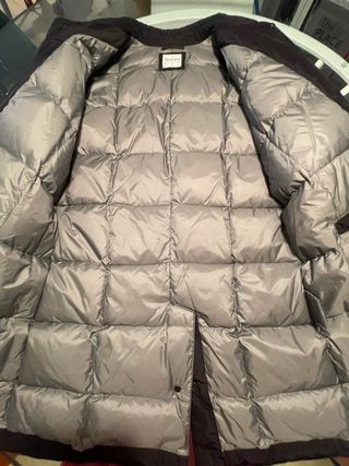 Abrigo 3/4 Armani Plumas Talla M