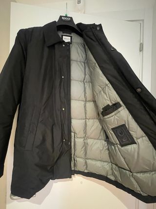 Abrigo 3/4 Armani Plumas Talla M