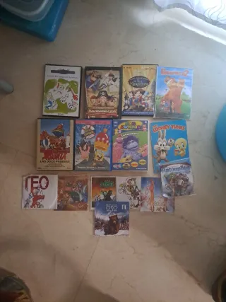Lote 13 DVDs Infantiles Variados