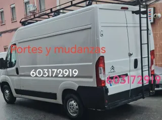 Alquiler de furgoneta por horas con conductor tlf