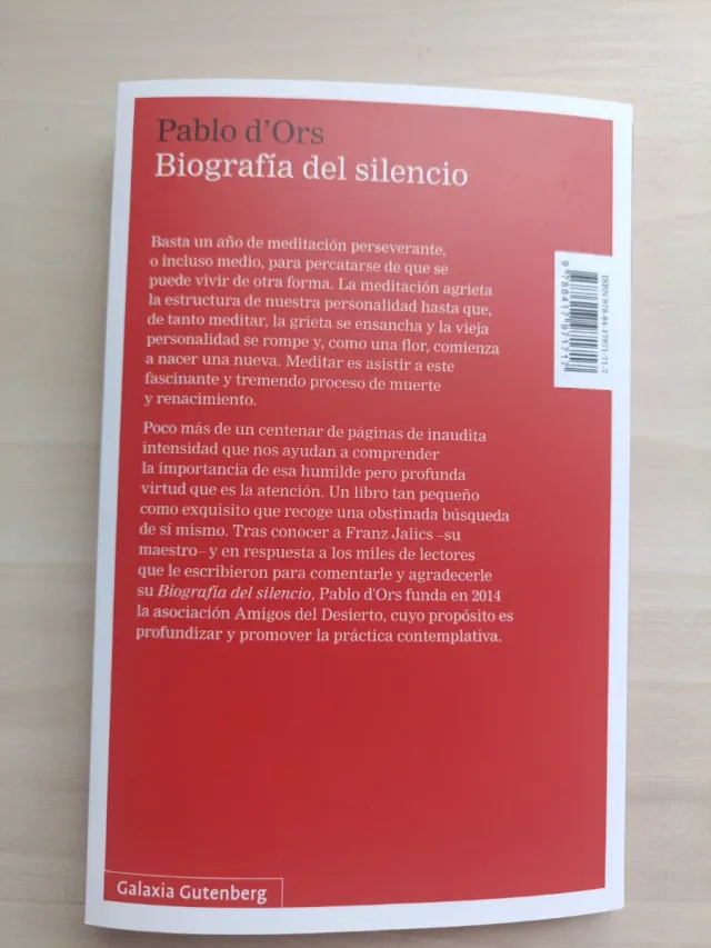 Biografía del silencio: Breve ensayo sobre la m...