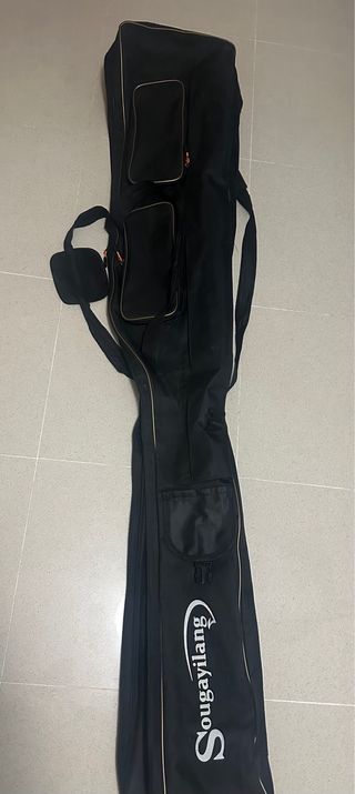 Funda Porta Cañas de Pesca Negra