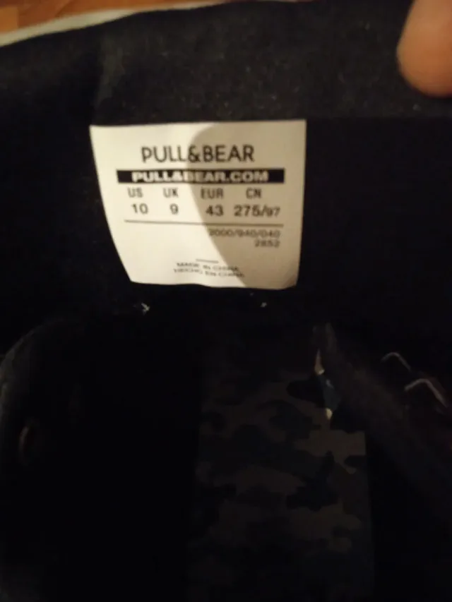 Botas Homem Pull&Bear 43