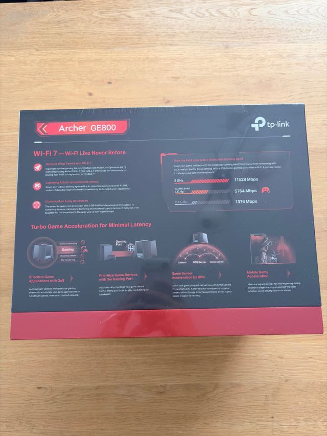 TP-Link Archer GE800 WiFi 7 Gaming Router