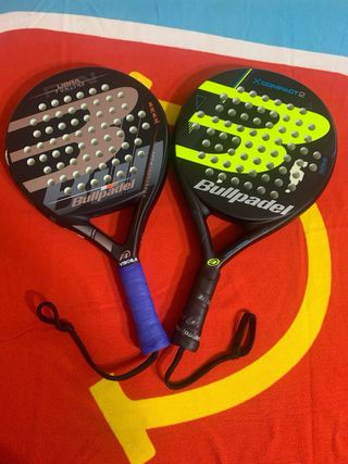2 Palas de pádel Bullpadel