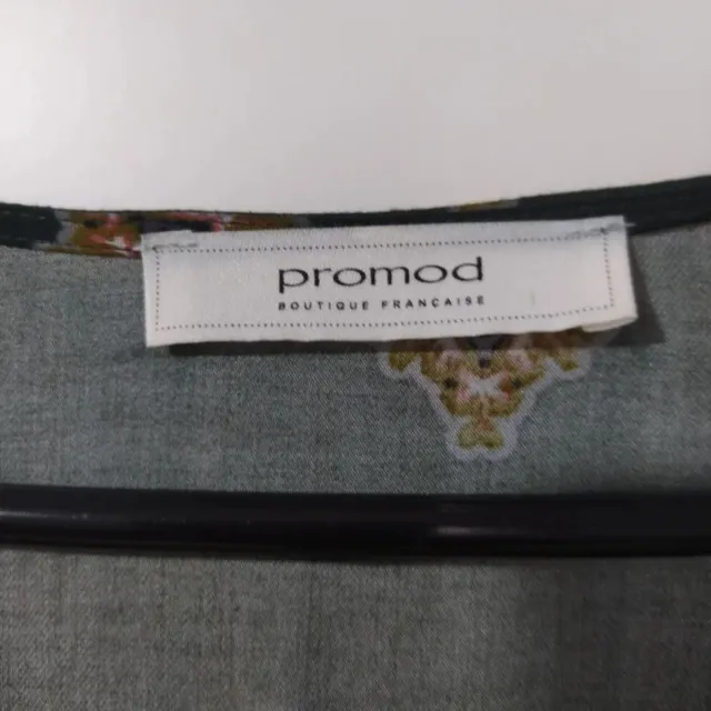 Vestido midi Promod étnico talla 40