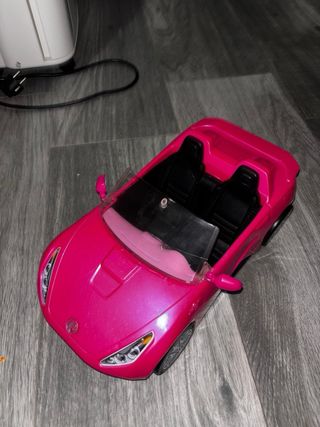 Set Barbie y Ken con caravana y descapotable