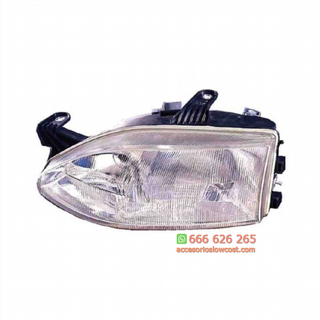 Faros delanteros con regulación manual para FIAT