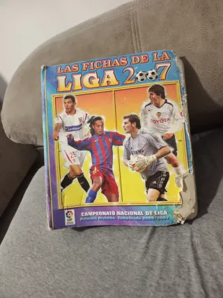 Album cromos fútbol Liga 2006/2007